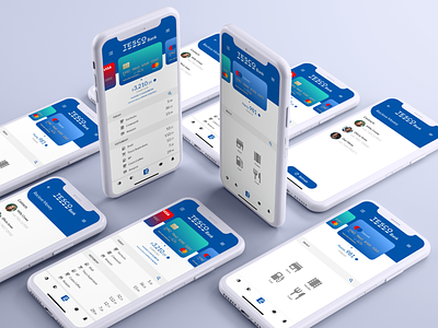 'Tesco Bank' : Banking App app bank branding credit design finance graphic design minimal money tesco tesco bank ui ux visual design