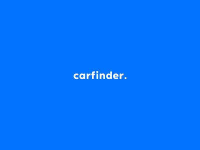 'Carfinder' : Concept Logo branding car carfinder design graphic design logo minimal vehicle visual design website