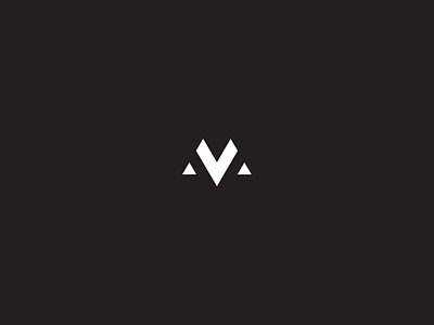 'Mountain' : Brand Identity branding design graphic design logo m m logo minimal mountain range vector visual design