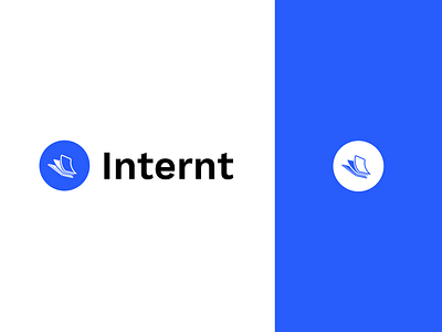 Internt Logo brand branding design icon logo rebrand