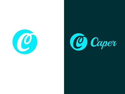 Caper app brand branding design ecommerce logo mobile app rebrand