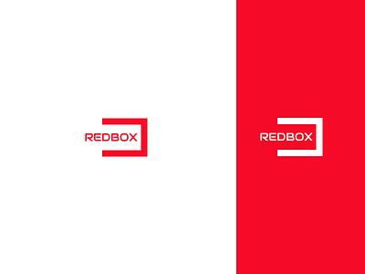 Redbox app brand branding design logo logotype mark startup startup branding vector