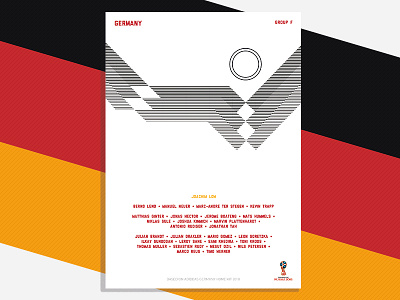 Germany World Cup Poster football germany poster poster design soccer. graphic design world cup