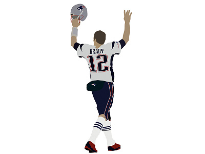Tom Brady Illustration