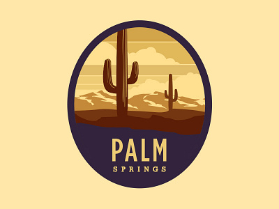 Palm Springs – Travel Sticker