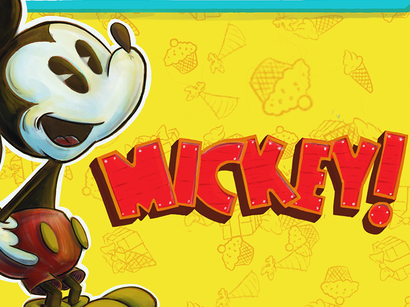 Happy Birthday Mickey! by Marc Boden on Dribbble
