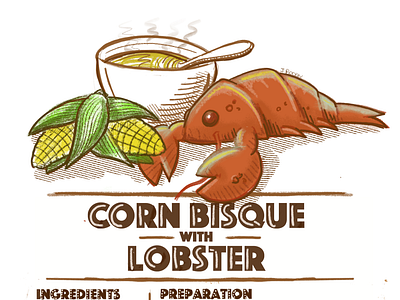 Corn Bisque with Lobster