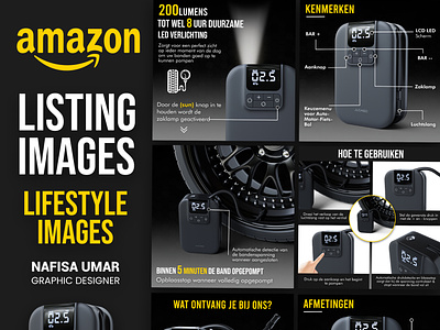 Amazon listing infographics || Lifestyle Images