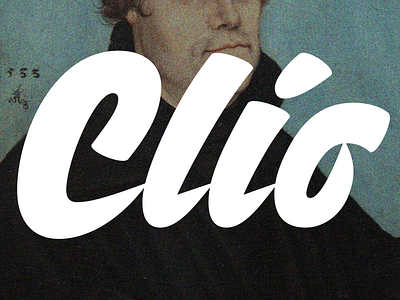 Clio. branding design illustration lettering lettering art logo script type typography vector