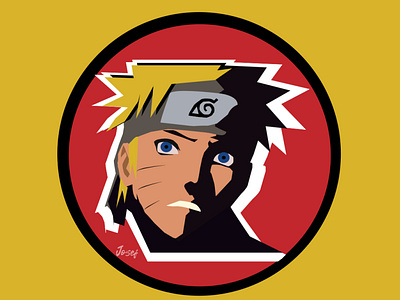 Illustration of An anime Character(Naruto)