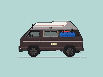 Westfalyeah 015 auto cars illustration vanagon vanlife vector vehicles volkswagen wesfalia westfalyeah