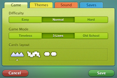 Towers - Settings V3 game iphone settings tabs towers