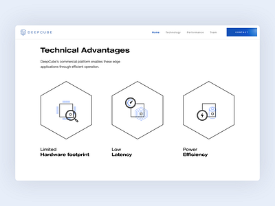 DeepCube – Technical Advantages Page