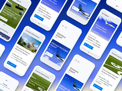 App for private flight aircraft airlines airplane app book booking cleaning clouds design flight flight booking flying mobile mobile app design mobile ui travel typography ui ux web