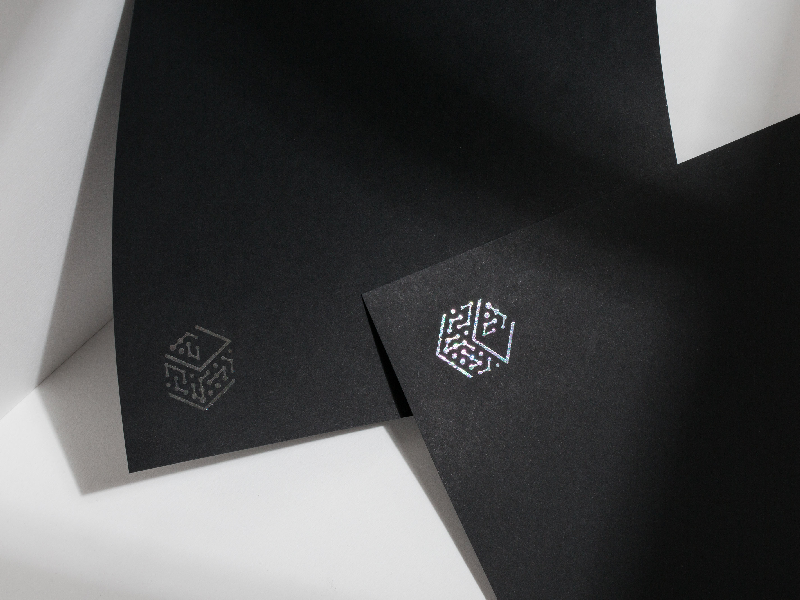 DeepCube Brand Collateral – Designed and Developed with AI print collateral photography deep learning artificial intelligence ai typogaphy graphic design identity design brand identity brand design branding brand logo