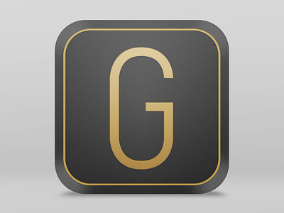 Genre Music Icon app branding design gold graphic icon music texture ui