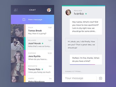 Chat app app chat conversations ios messenger