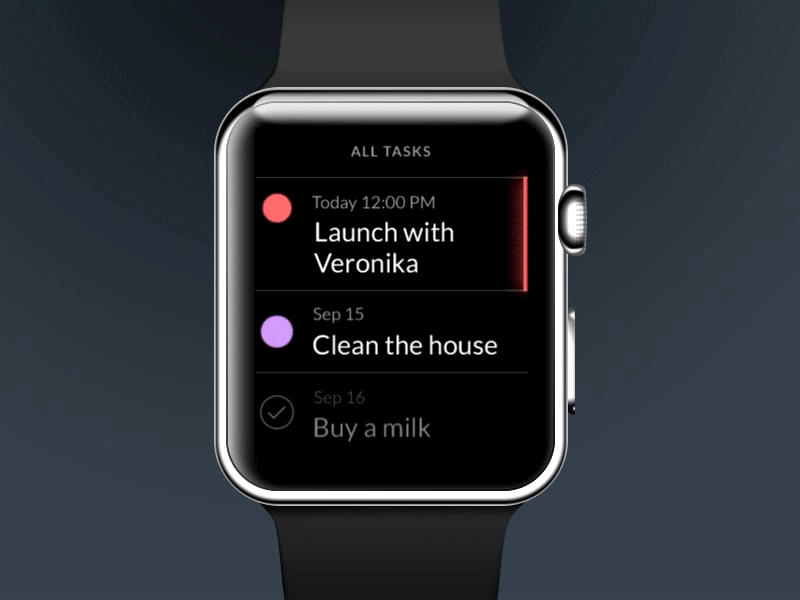 Taasky for Apple Watch animation app apple gif taasky watch