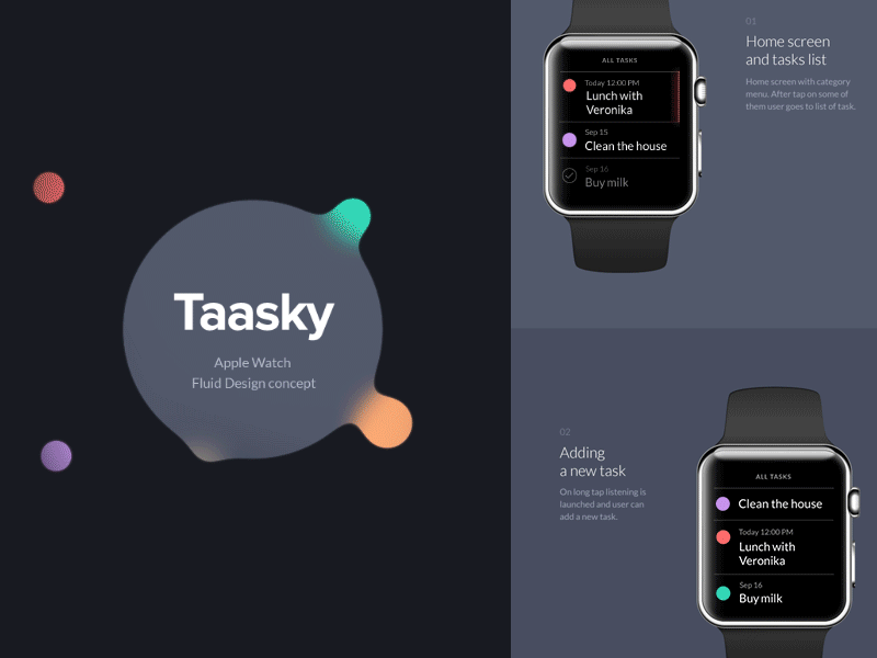 Case study Taasky Apple Watch