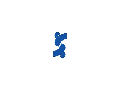 s logo corporate graphic identity label letter letter s logo s shape symbol vector