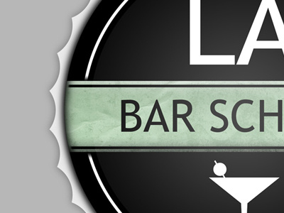 La Bar School Logo bar logo texture