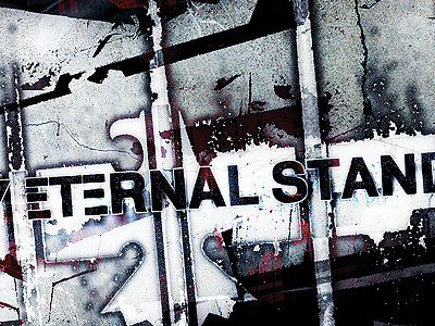 My Eternal Stand -Front album cd concrete eagle grunge texture