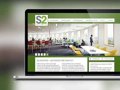 Silurveien 2 - Web design design graphic modern realestate webdesign