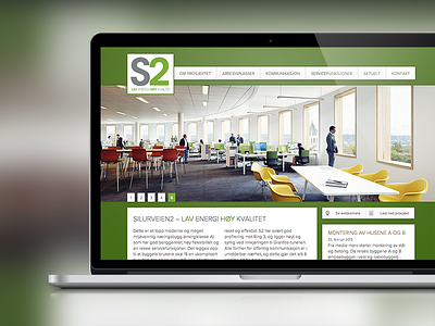 Silurveien 2 - Web design