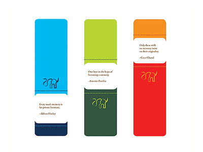 Bookmarks bookmarks graphic design