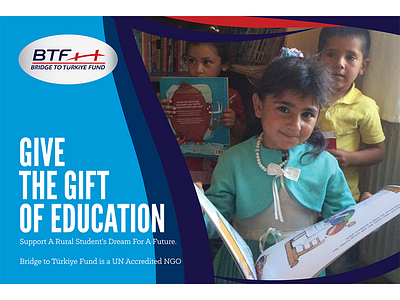 Postcards for NGO BTF - Education