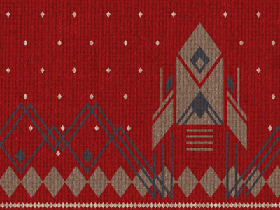 Winter Wandering rocket sweater designs