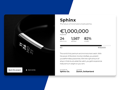 Sphinx - Fundraiser UI