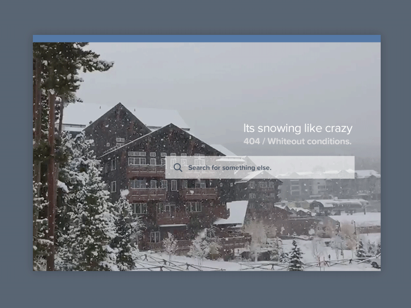 404 Page dailyui design gif help insomnia snow ui ux visual