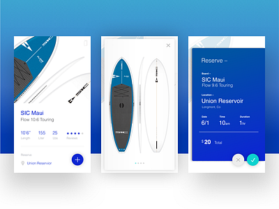 Paddleboard Rental App