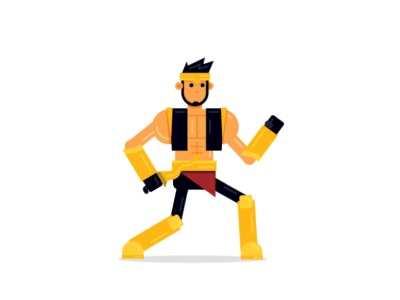 Character Design - Attack Animation by Freakhead Robot on Dribbble