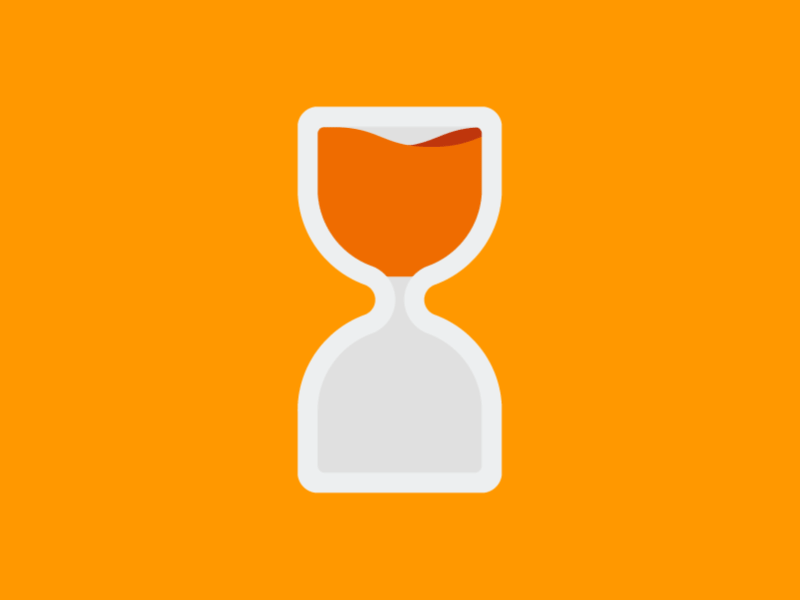 Loading Animation - Hourglass after effects animation apps design gif hourglass icon loading menu motion ui ux