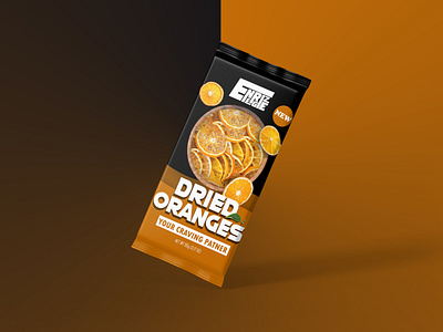 Custom "Fruit Chips" Brand (Orange)