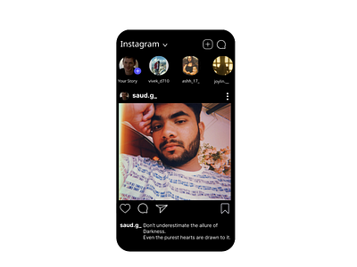 Instagram HomePage