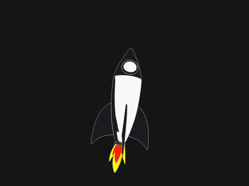Rocket Loop animated animation gif rocket
