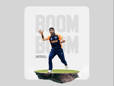 008 | Jasprit Bumrah bowler bumrah cricketer india jasprit jasprit bumrah poster