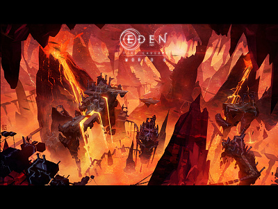 "EDEN" Game Project art direction concept art environment design game art