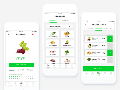 Food app | Grönsakshallen