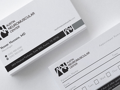 Business Card For Austin Neuromuscular