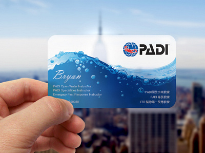 Plastic Business Card branding business card creative design flat minimal minimalist simple