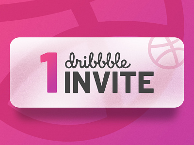 Dribbble Invitation draft dribbble invitation dribbble invite invite invite giveaway vector