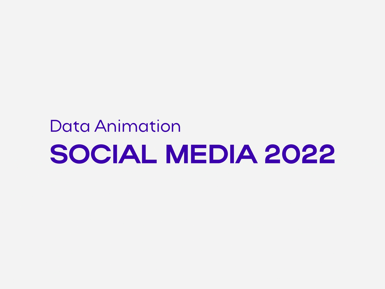SM data animation animation data graphic motion motion design motion graphics social media statistic