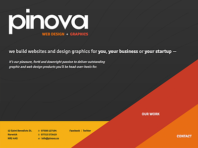 Our Website angle layout ui web web design