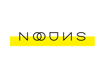 Nouns branding lettering logo logotype nouns