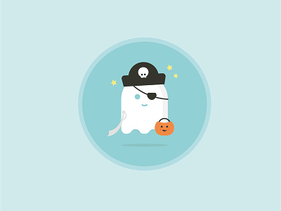 Spooki Edition - Greeting Card Set blue boo costume costumes cute ghost greetingcard halloween icon illustration kids pirate skull spooky trickortreat vector wip