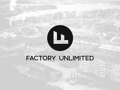 Factory Unlimited f factory industry logo